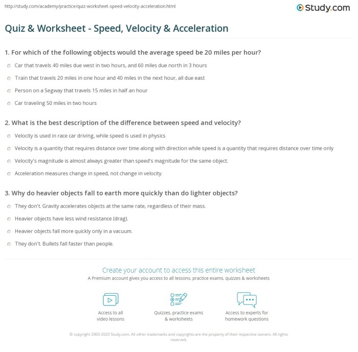 Unit 2 speed and velocity worksheet answers