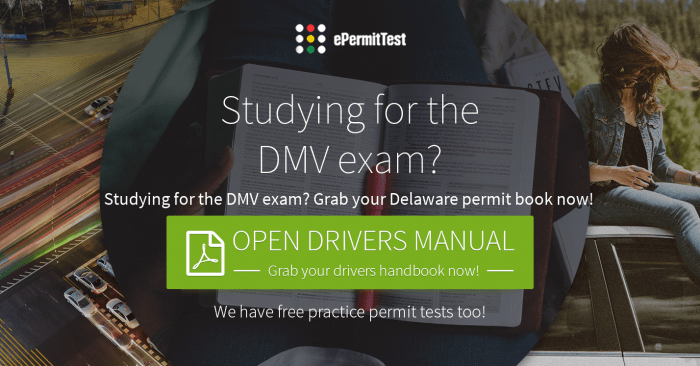 Delaware drivers manual questions and answers